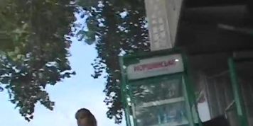 Great voyeur upskirt on a bus