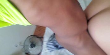 Big cock going fast