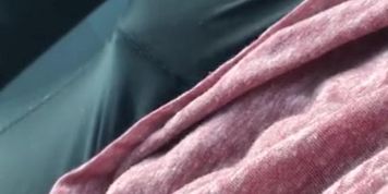 Public Tease in Yoga Pants Fingering