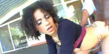 Nasty Whore Rides the Pole