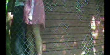 Girlfriend gets fucked outdoor