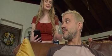 When You Find Out You're Fucking The Same Guy As Your Wife - BiPhoria (Bunny Colby, Wolf Hudson)