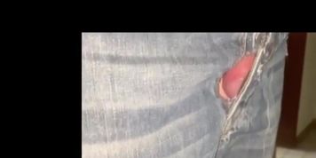 Bulge Flash -  Girl  watching My cock she like ...