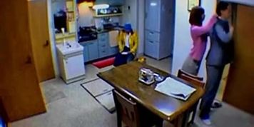 Japanese Delivery man fucks customer wife