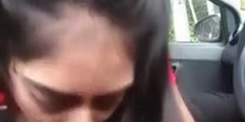 NRI Desi sexy baby blowjob in car-Desixporn.com