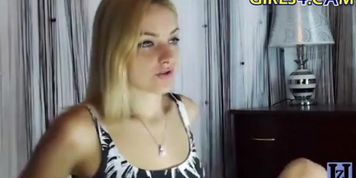 Cute blonde AnhelikaU from Girls4 cam site
