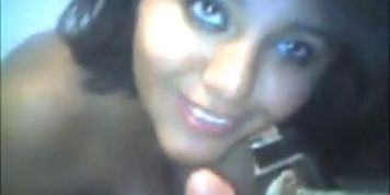 Busty Amerasian wife sucks and tittyfucks