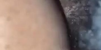 Fucking my homies girl creamie pussy