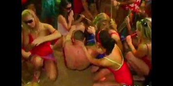 DRUNK SEX ORGY - Horny pornstars at beach party suck cock and love it