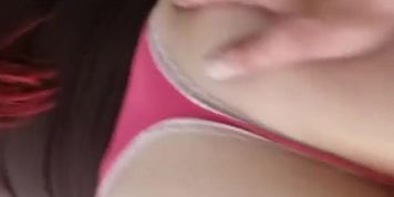 Pink thong