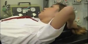 Japanese lassie moaned in ecstasy when gyno toyed her slit