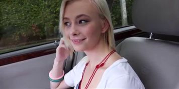 Southern Teen Fucks in the Car p2