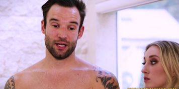 Adorable Blonde Riley Reyes Gets Fucked - video 1