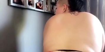 Fishnets in a fat ass  (Bad Girl)