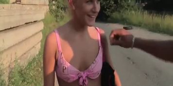 Sexy Girl in Bikini Gets Paid for Sex