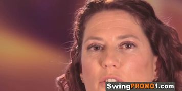 Hot swinger babes are teasing everyone in the Swing House with their sexy and kinky bodies