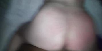 PAWG Redhead screams I'm cuming again before I explode on ass
