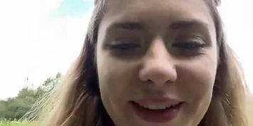 mariid-teasing in public park