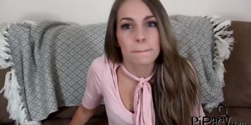 Bad chick gets her pussy busted by a horny investigator