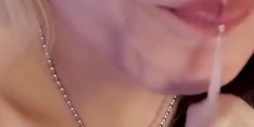 My neighbor sent me a clip where she destroys her Ass