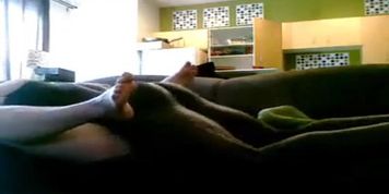cute nerdy girl has casual sex with gf's roommate on camera