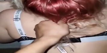Skinny Blonde Teen Is Bent Over And Pussy Pounded Doggy!
