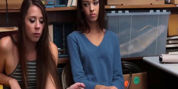 Teen Friends Busted For Shoplifting Fucked By Pervert LP Officer