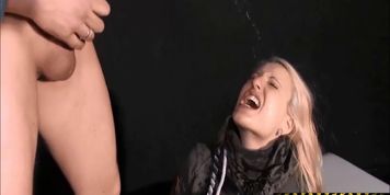 This teen is so fucking hot , she almost beg for the cocks