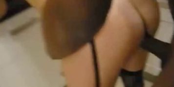 Oh my God there is a Big Black Dick in me