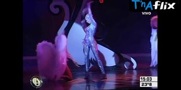 Celina Rucci Butt,  Breasts Scene  in Intrusos En El Espectaculo