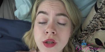 Sage Fox Blue Skirt POV Sex { }