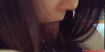 My Asian Girlfriend like big dick blowjob More Forusex