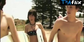 Lucy Minter Bikini Scene  in Tan Lines