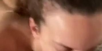 Ginger and Rhett - His cum on my tongue