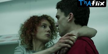 Esther Acebo Underwear Scene  in La Casa De Papel (Norma Joel)
