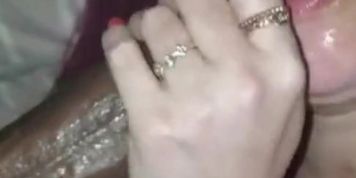 BBC Slut In Glasses Cumshot Facial