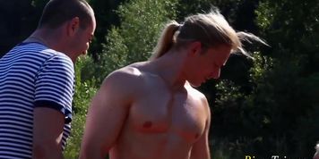 Slut fucks bisexual cocks