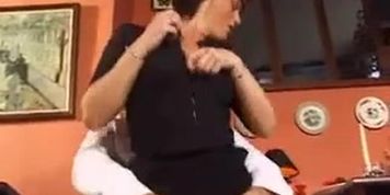 milf in restaurant