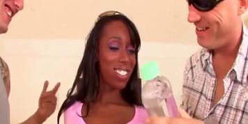 Beautiful Ebony Gets DP