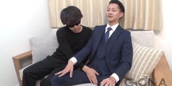 Asian gay couple