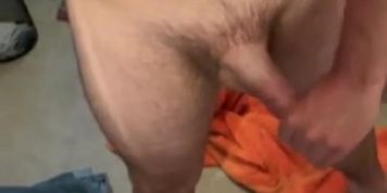 Playing with my 8 inch soft dick