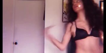 Angelica Dancing for Dollars