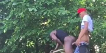 Fat Booty Muscle Nigga Dug Out 