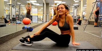 Gym nudity