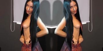 Suzy Medina - Cute and Sexy Dancing Striptease [edit]