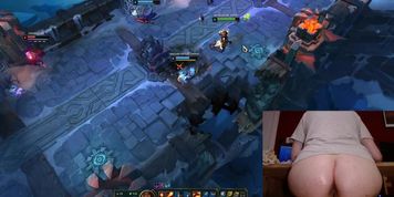 Fucking my ass with a banana toy when I'm dead League of Legends #18 Luna (GamerGirl)