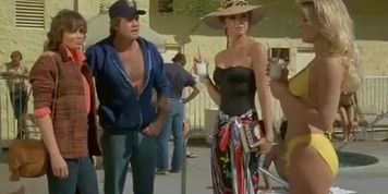 Heather Thomas Bikini Scene  in The Fall Guy