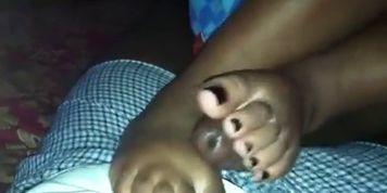 Black Toenail Foot Job