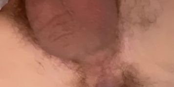 Close up guy ass pulsating