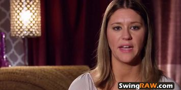 The red room is full of horny and hot couples that want to live their first orgy and swing